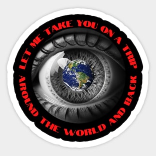 World in my Eyes Merch Sticker